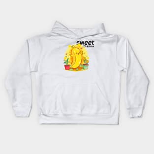 Banana Man-Cute Look Kids Hoodie